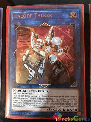Encode Talker - SDCL-EN041 - Ultra Rare 1st Edition