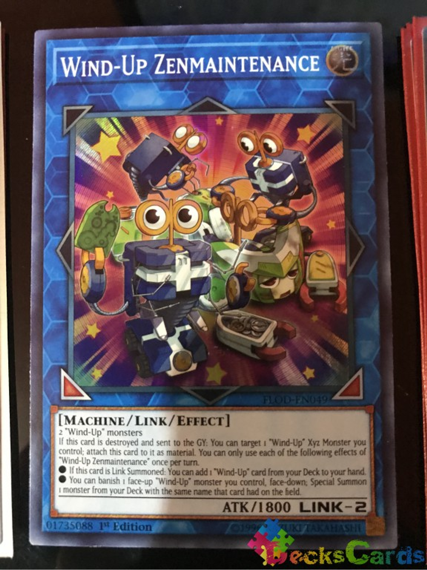 Wind-Up Zenmaintenance - FLOD-EN049 - Super Rare 1st Edition 1