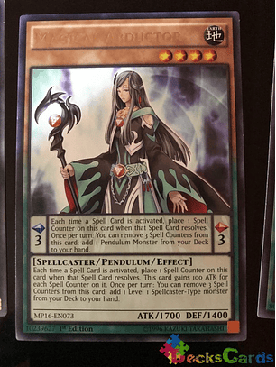 Magical Abductor - MP16-EN073 - Rare 1st Edition