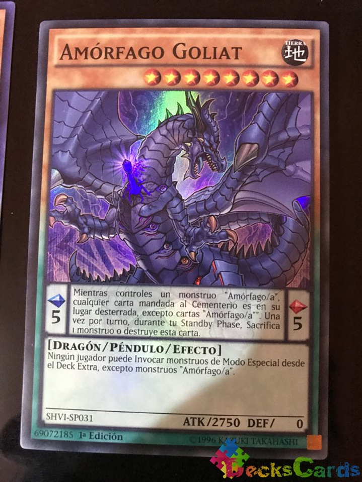 Amorphage Goliath - SHVI-EN031 - Super Rare 1st Edition 1