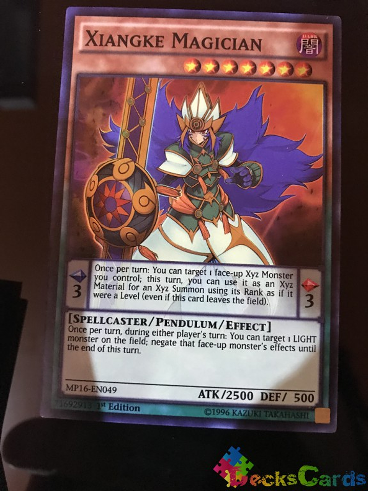 Xiangke Magician - MP16-EN049 - Super Rare 1st Edition 1