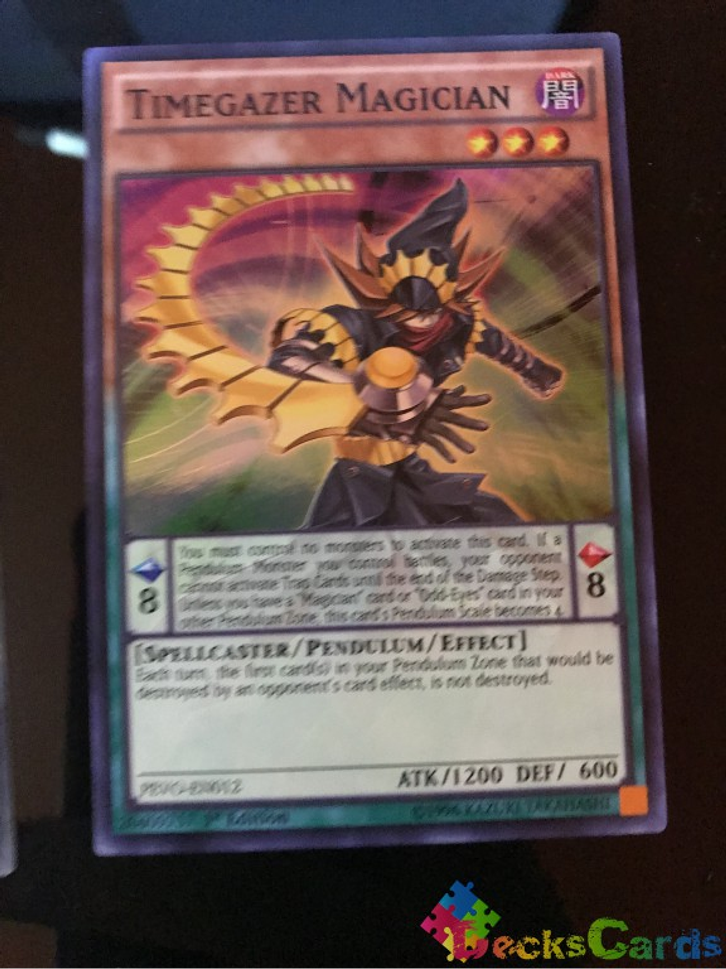 Timegazer Magician - PEVO-EN012 - Super Rare 1st Edition 1