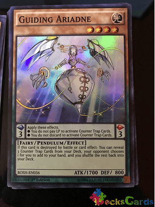 Guiding Ariadne - BOSH-EN036 - Super Rare 1st Edition