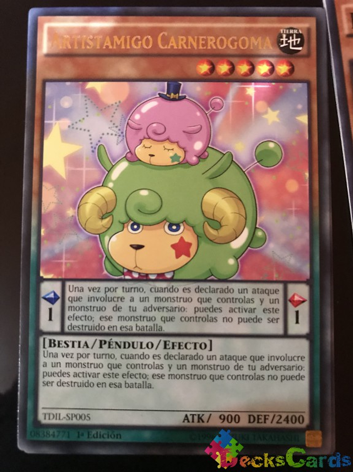 Performapal Gumgumouton - TDIL-EN005 - Rare 1st Edition 1