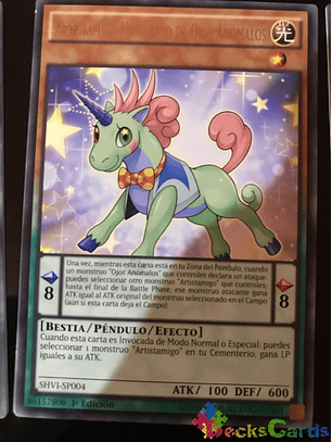 Performapal Odd-Eyes Unicorn - SHVI-EN004 - Rare 1st Edition