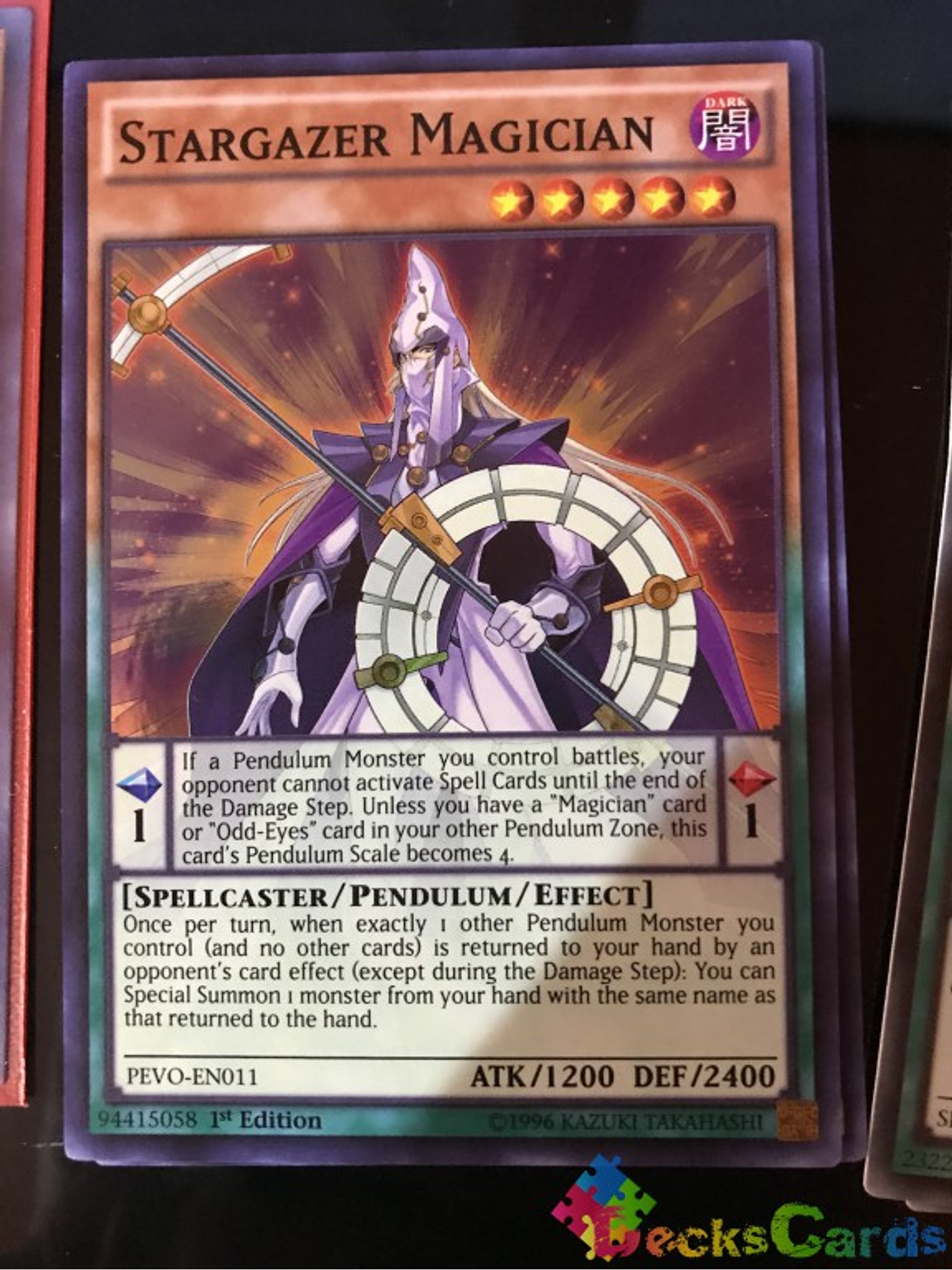 Stargazer Magician - PEVO-EN011 - Super Rare 1st Edition 1