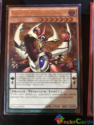 Odd-Eyes Pendulum Dragon - DUEA-EN004 1st Edition - Ultimate Rare