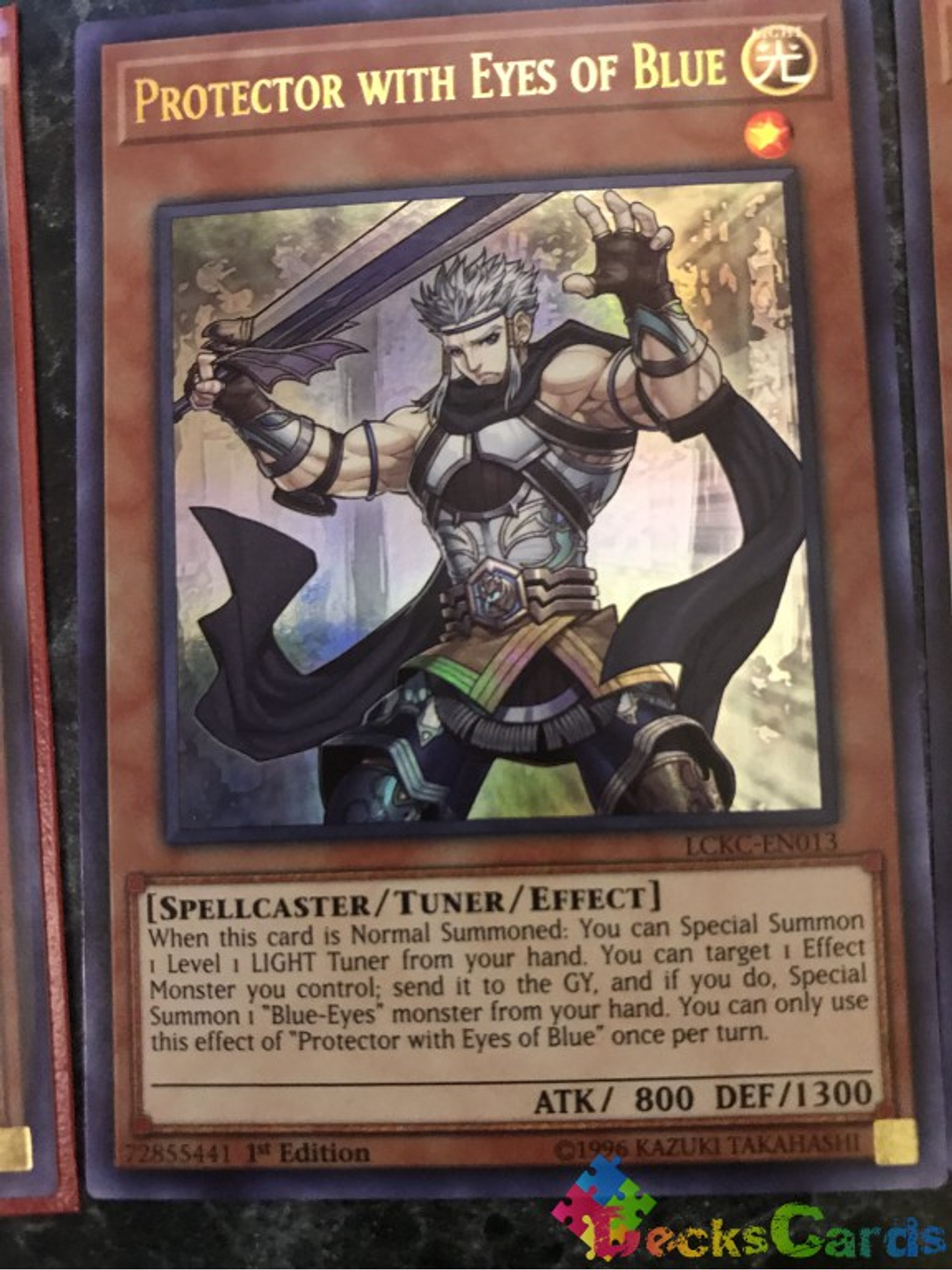 Protector with Eyes of Blue - LCKC-EN013 - Ultra Rare 1st Edition 1