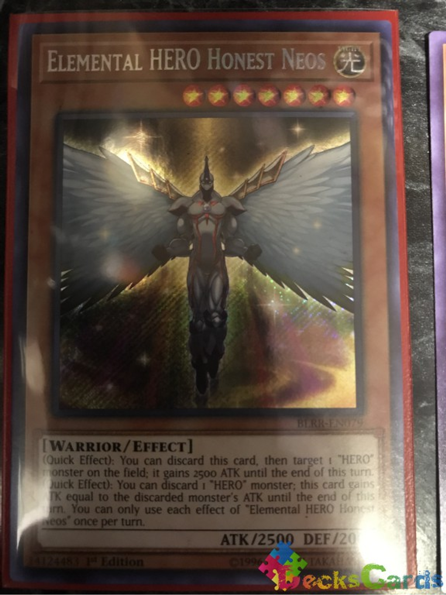 Elemental HERO Honest Neos - BLRR-EN079 - Secret Rare 1st Edition 1