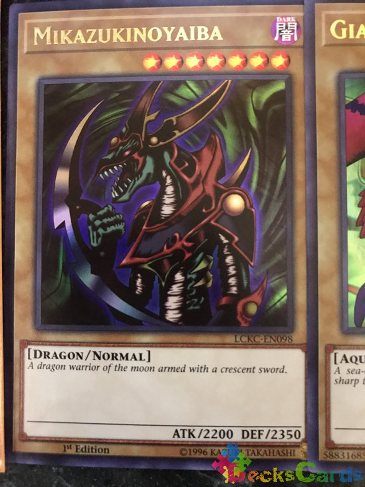Mikazukinoyaiba - LCKC-EN098 - Ultra Rare 1st Edition 1