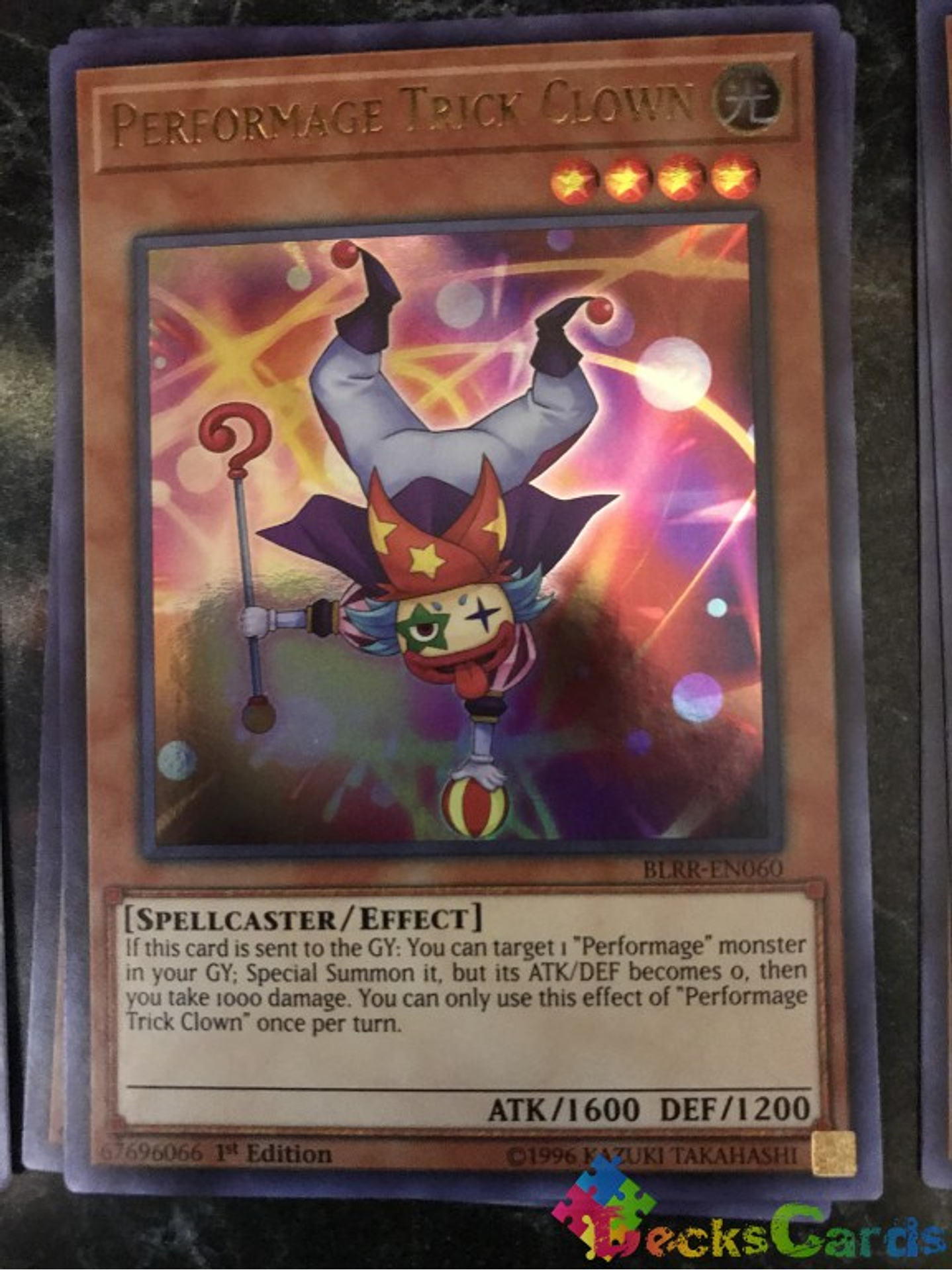 Performage Trick Clown - BLRR-EN060 - Ultra Rare 1st Edition 1