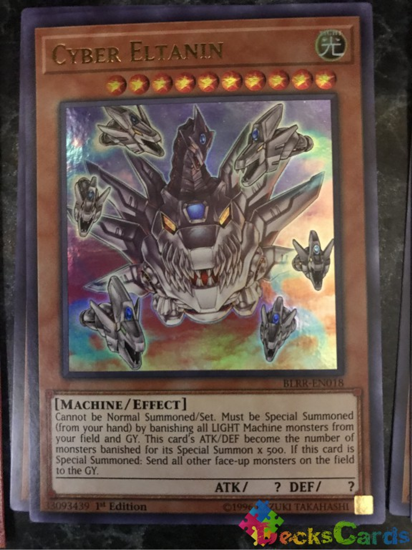 Cyber Eltanin - BLRR-EN018 - Ultra Rare 1st Edition 1