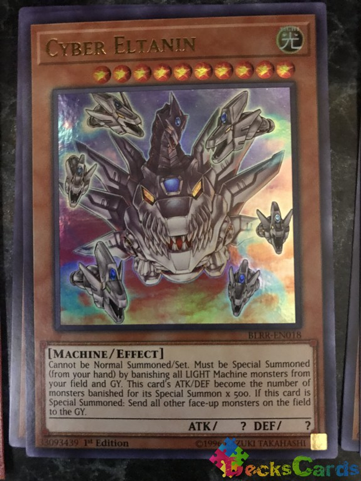 Cyber Eltanin - BLRR-EN018 - Ultra Rare 1st Edition 1