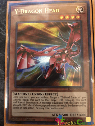 Y-Dragon Head - LCKC-EN006 - Ultra Rare 1st Edition