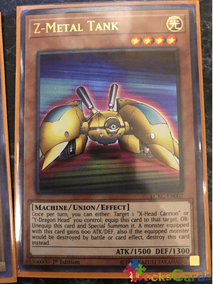 Z-Metal Tank - LCKC-EN007 - Ultra Rare 1st Edition