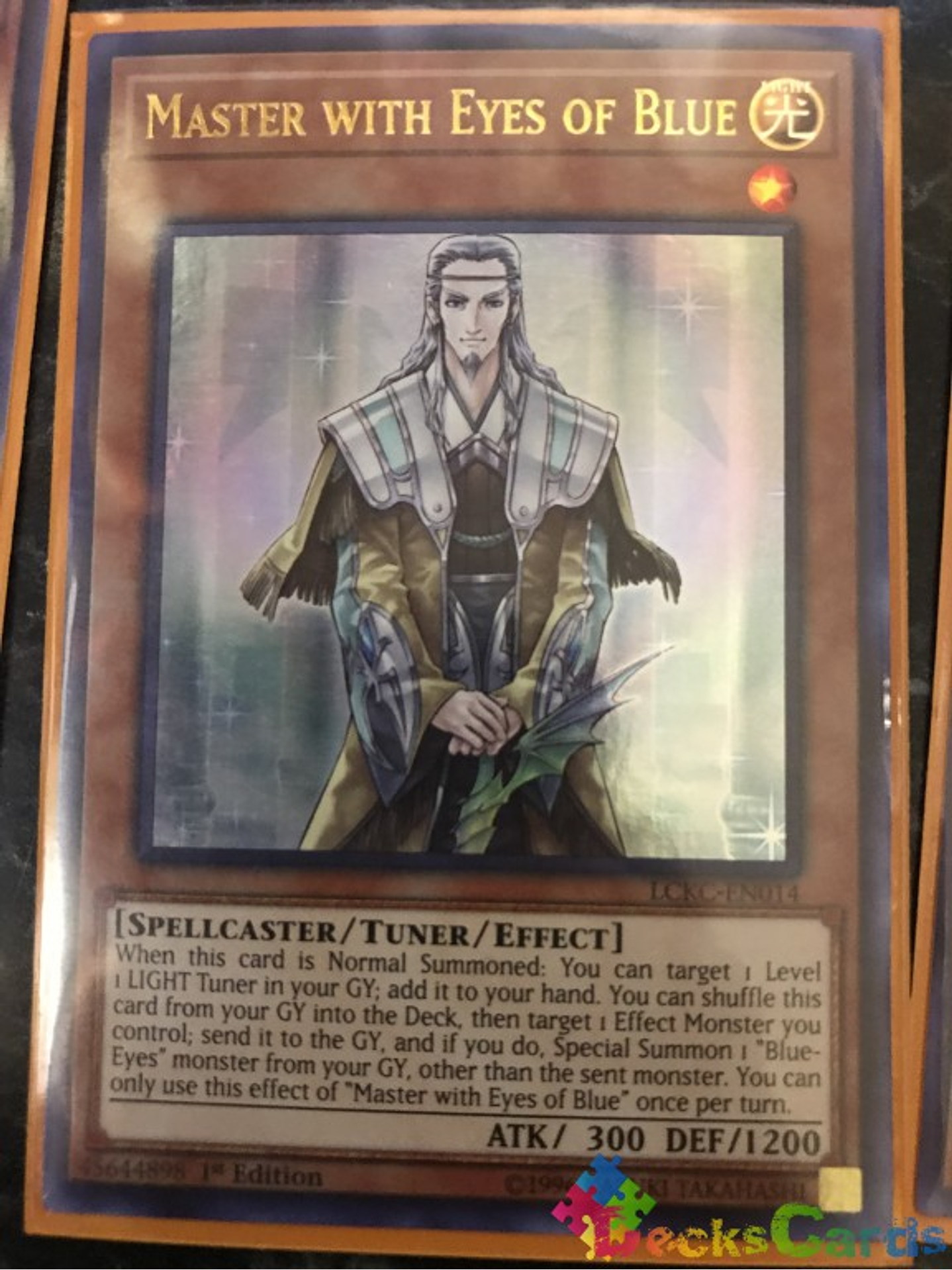 Master with Eyes of Blue - LCKC-EN014 - Ultra Rare 1st Edition 1