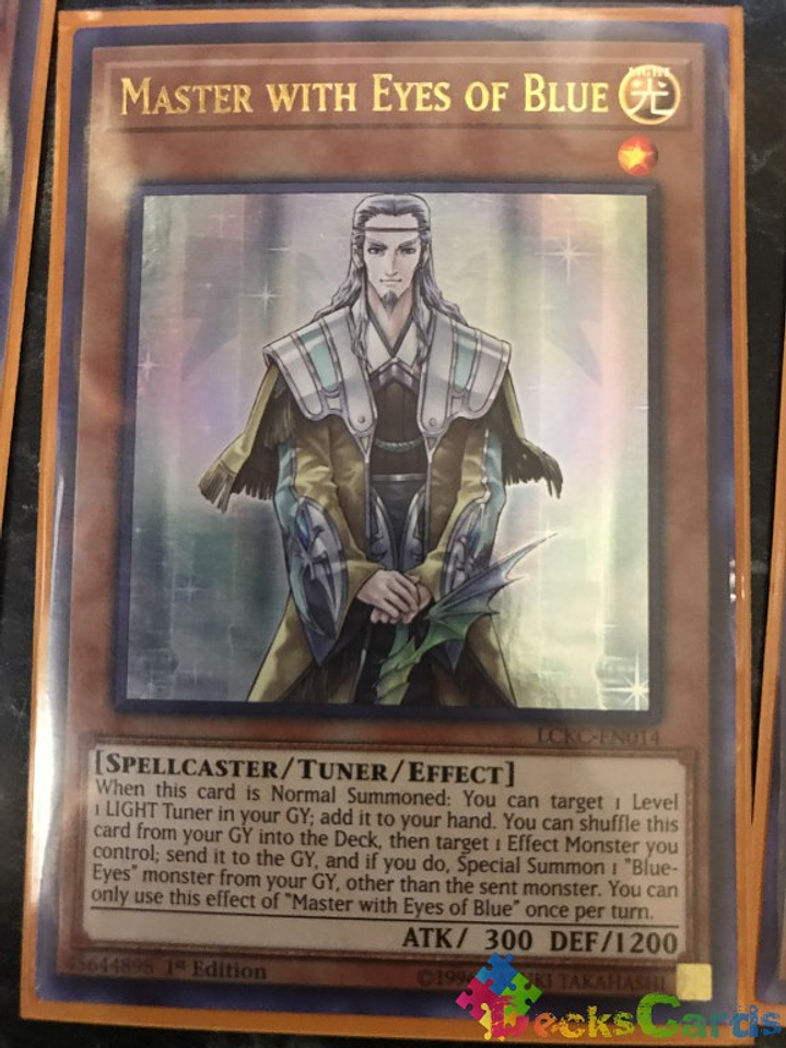 Master with Eyes of Blue - LCKC-EN014 - Ultra Rare 1st Edition 1
