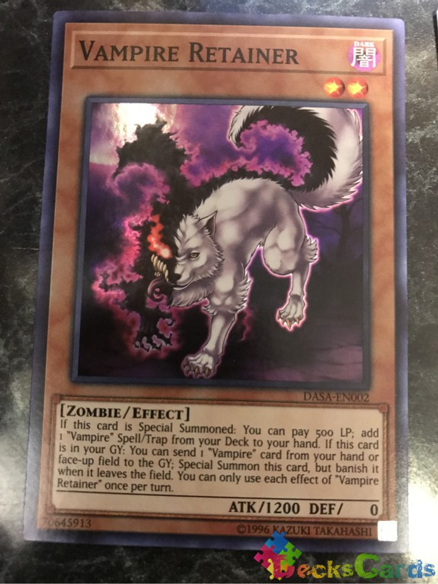 Vampire Retainer - DASA-EN002 - Super Rare Unlimited 1