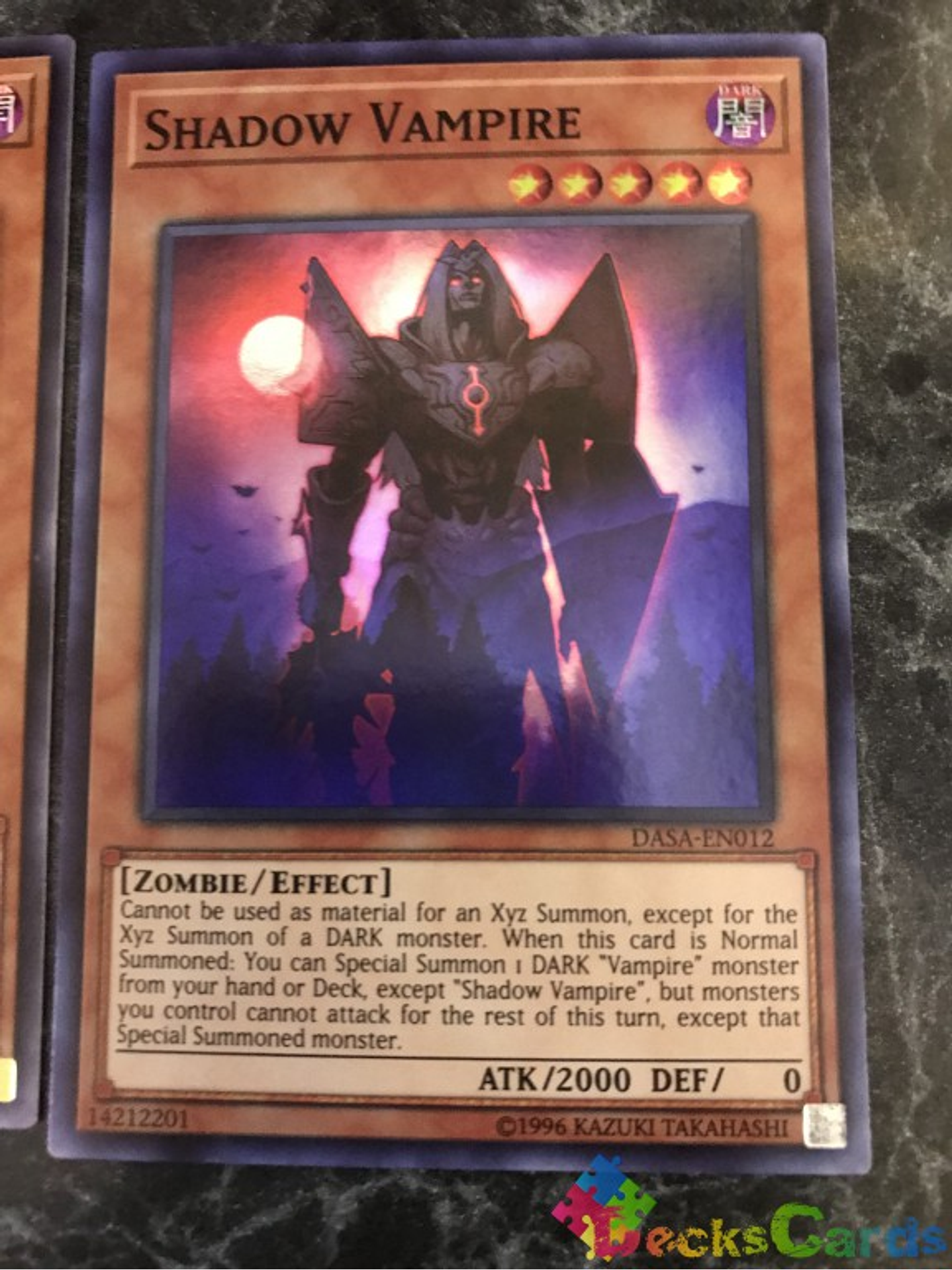 Shadow Vampire - DASA-EN012 - Super Rare Unlimited 1
