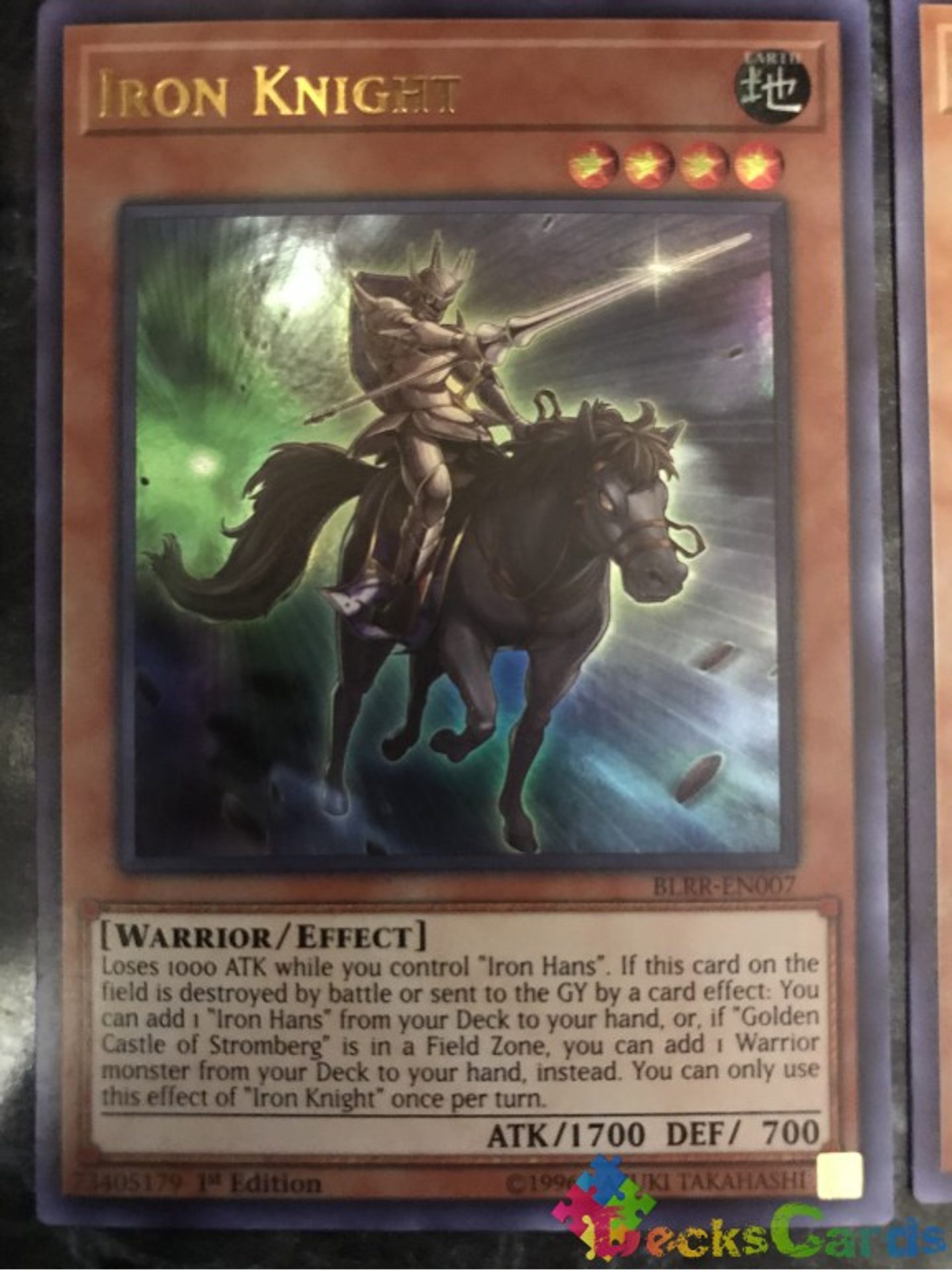 Iron Knight - BLRR-EN007 - Ultra Rare 1st Edition 1