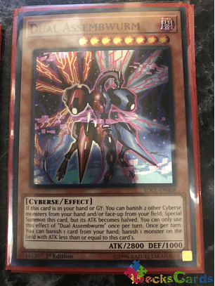 Dual Assembwurm - SDCL-EN008 - Super Rare 1st Edition
