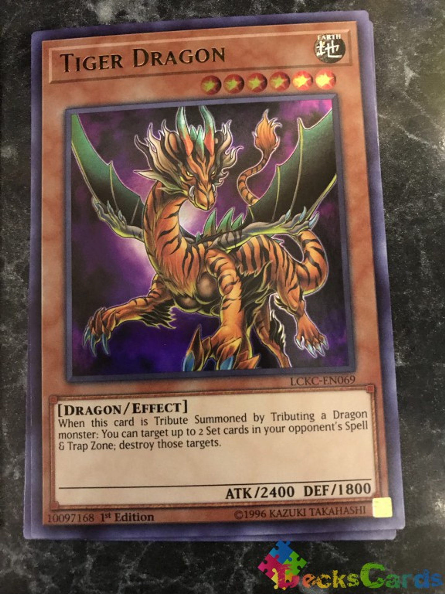 Tiger Dragon - LCKC-EN069 - Ultra Rare 1st Edition 1