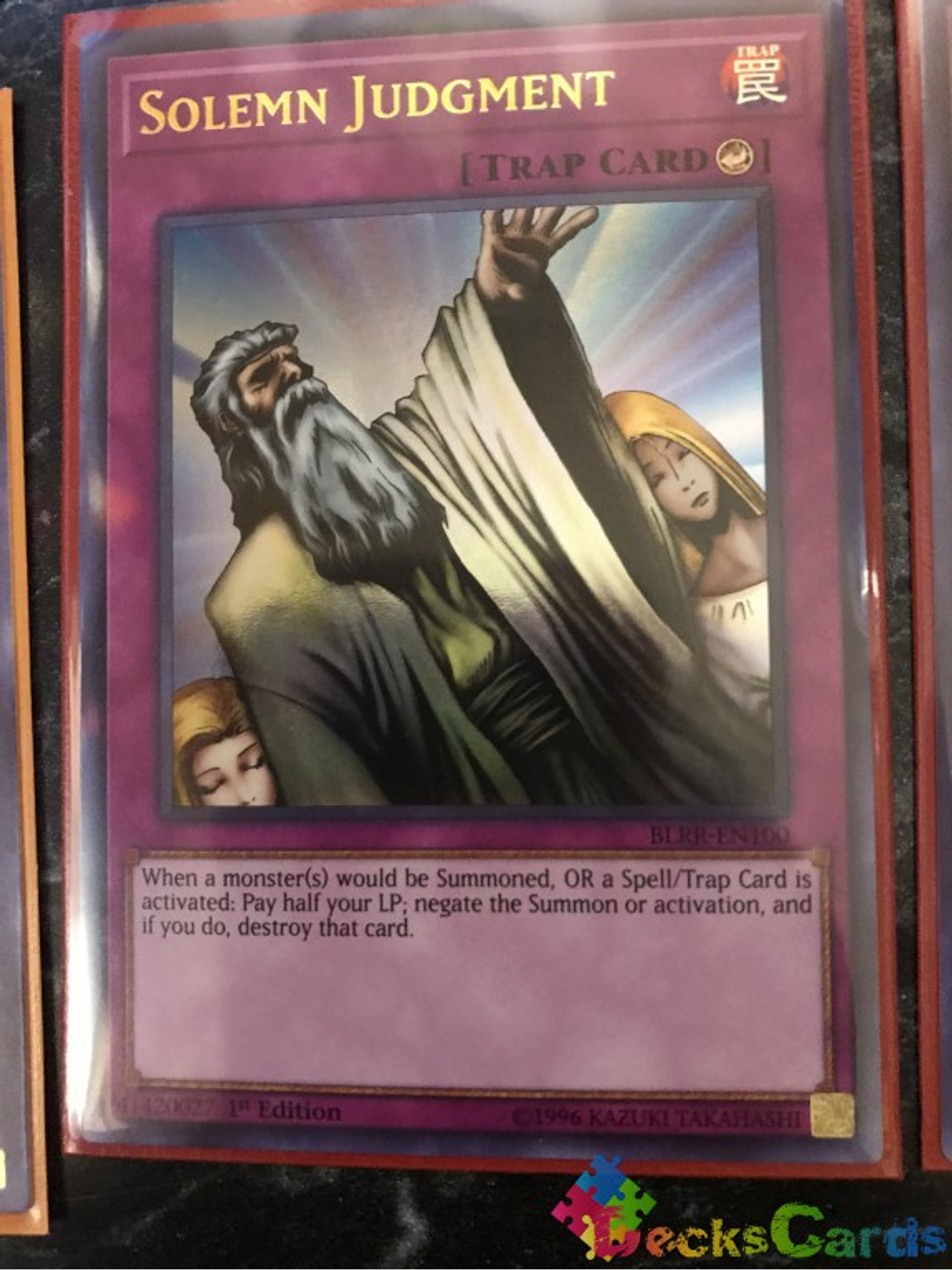 Solemn Judgment - BLRR-EN100 - Ultra Rare 1st Edition 1