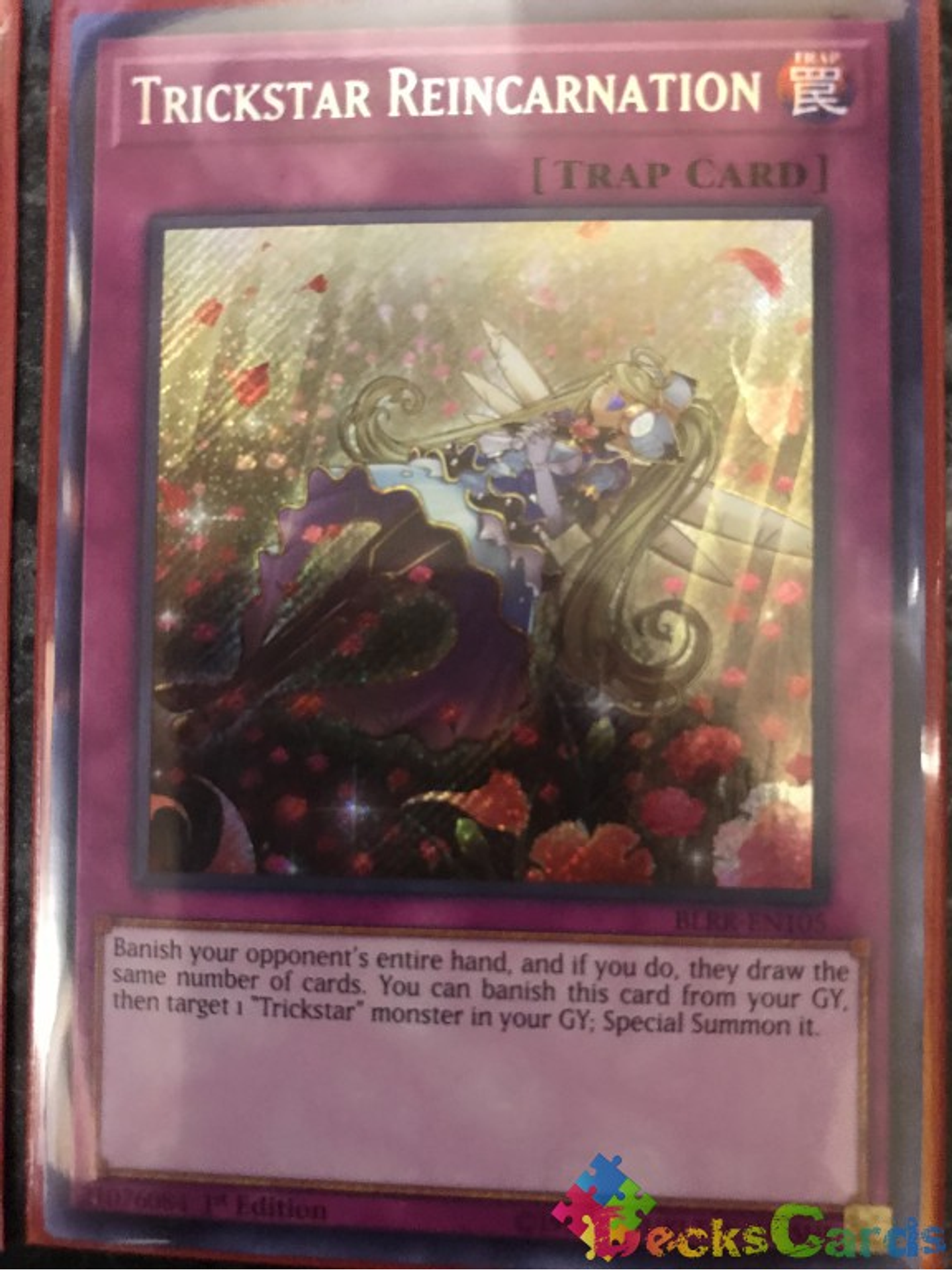 Trickstar Reincarnation - BLRR-EN105 - Secret Rare 1st Edition 1