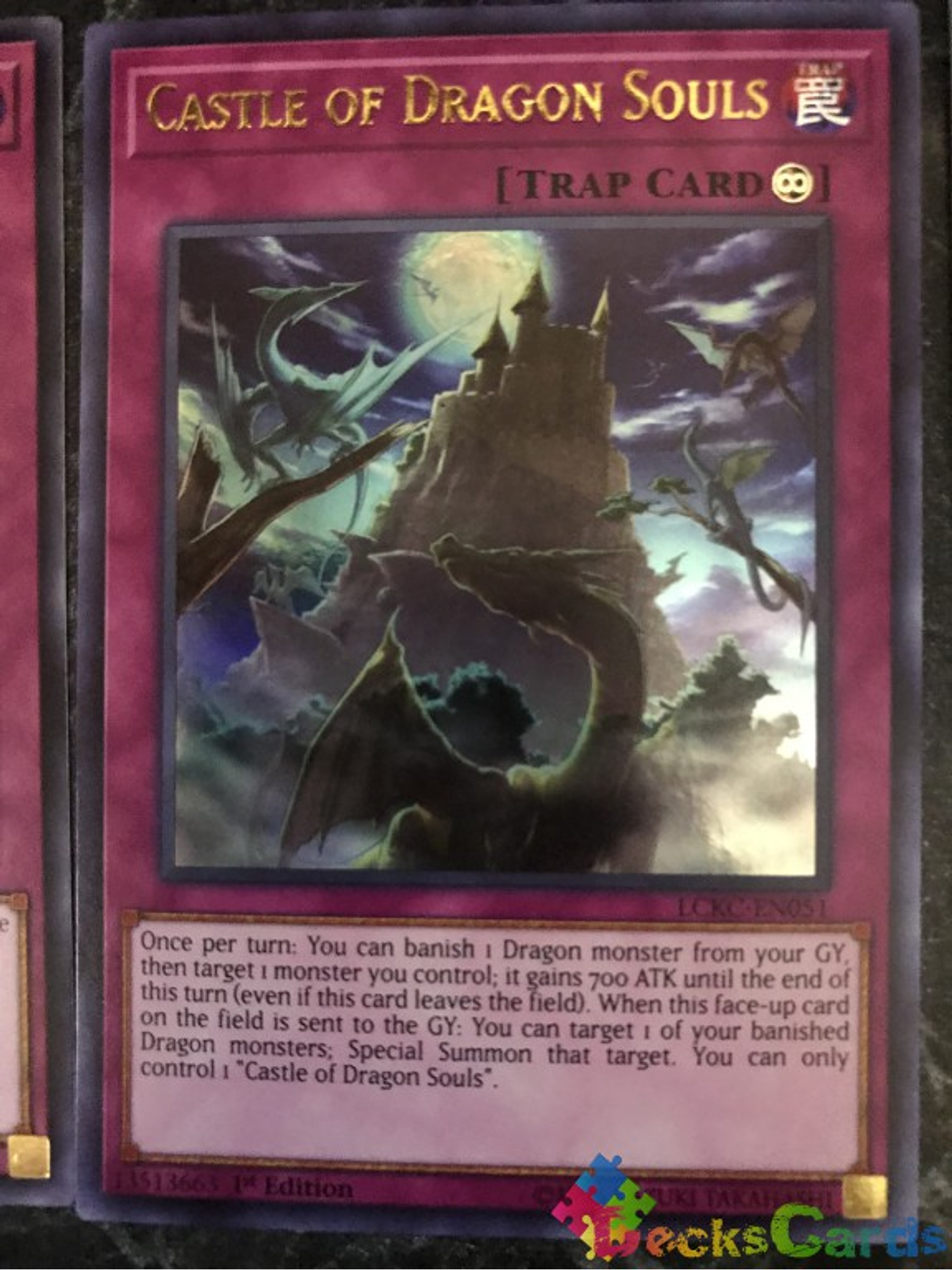 Castle of Dragon Souls - LCKC-EN051 - Ultra Rare 1st Edition 1