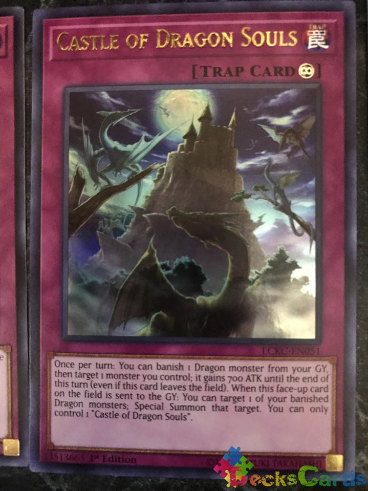 Castle of Dragon Souls - LCKC-EN051 - Ultra Rare 1st Edition 1