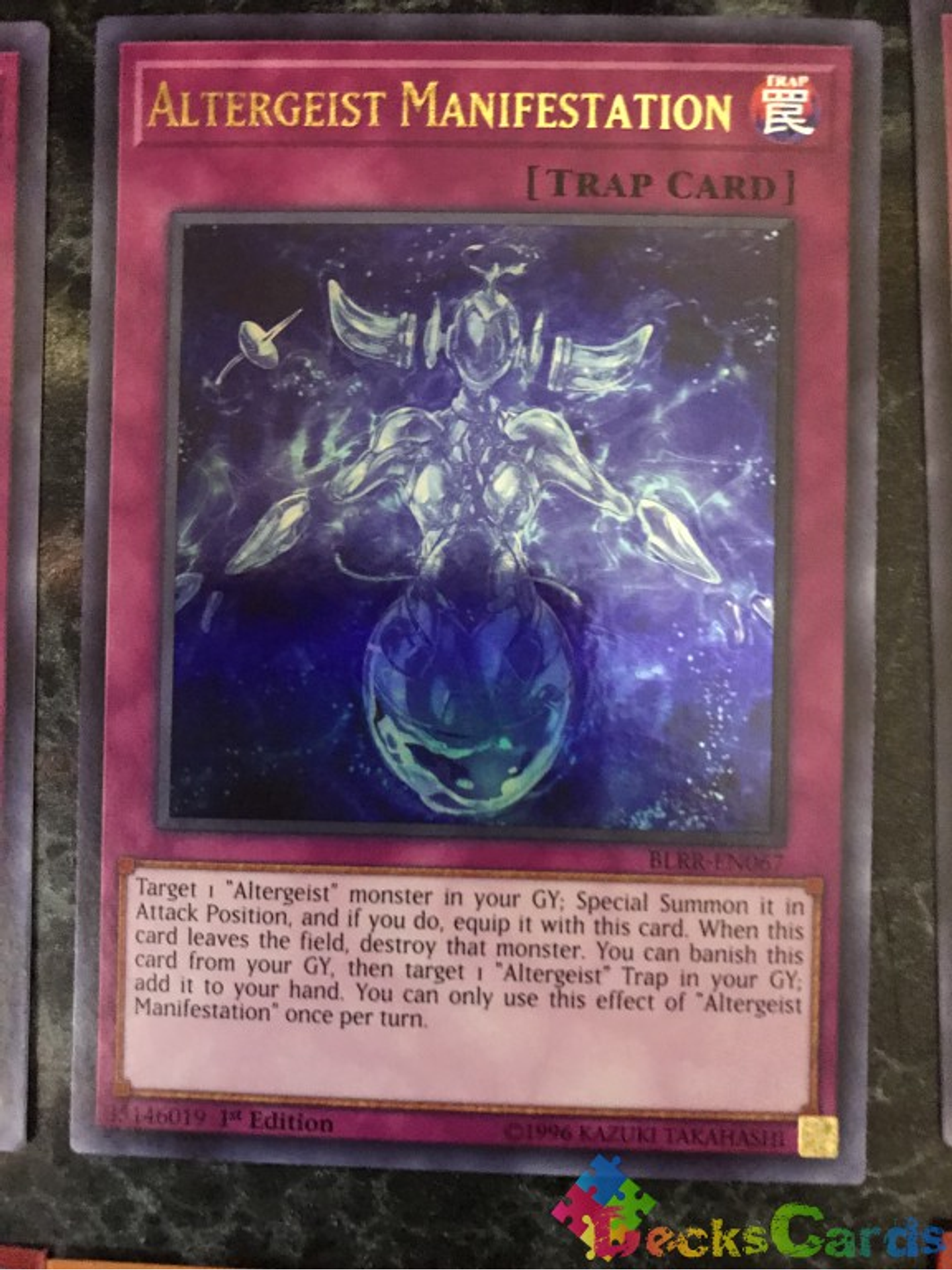 Altergeist Manifestation - BLRR-EN067 - Ultra Rare 1st Edition 1