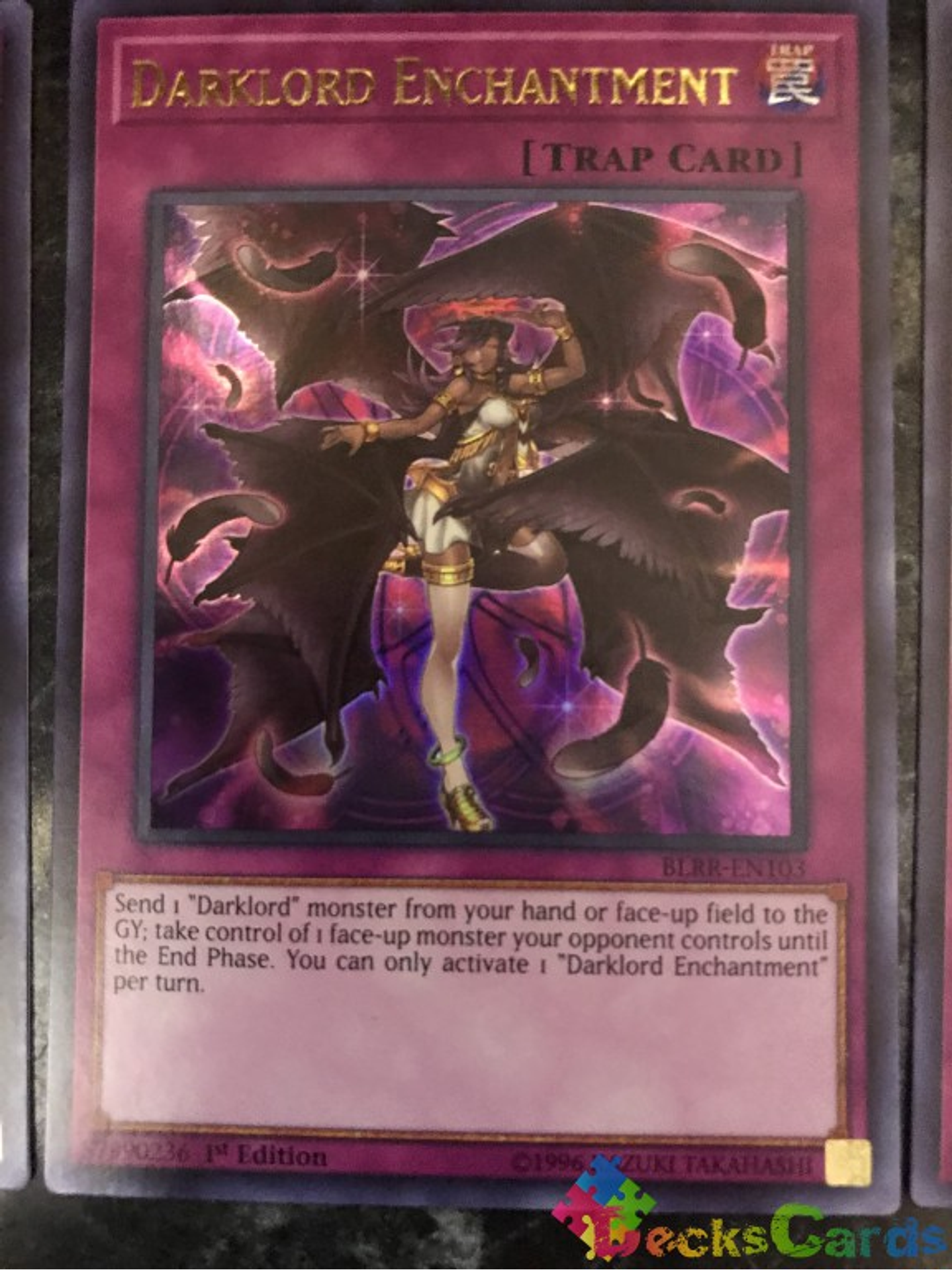 Darklord Enchantment - BLRR-EN103 - Ultra Rare 1st Edition 1