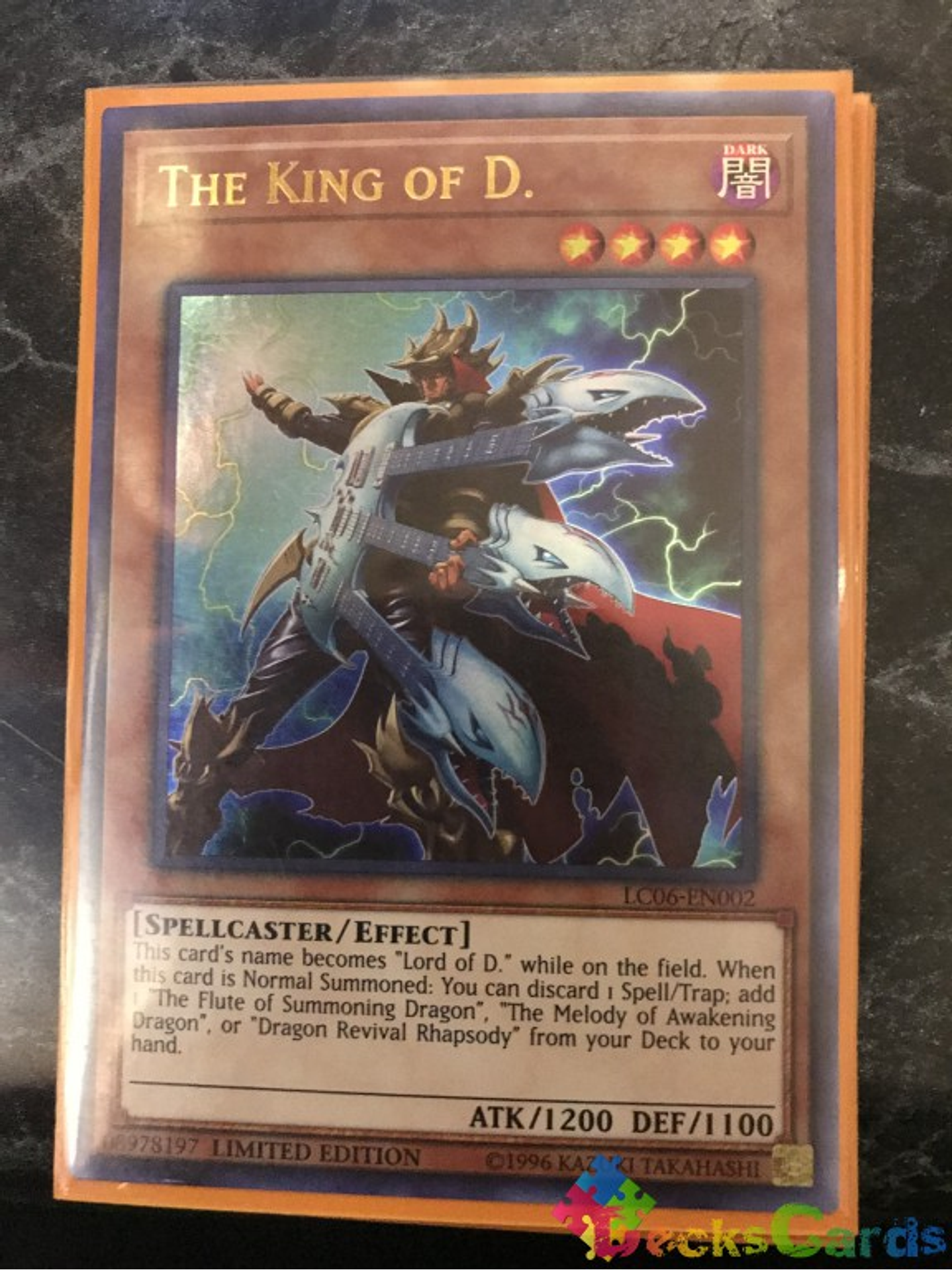 The King of D. - LC06-EN002 - Ultra Rare Limited Edition 1