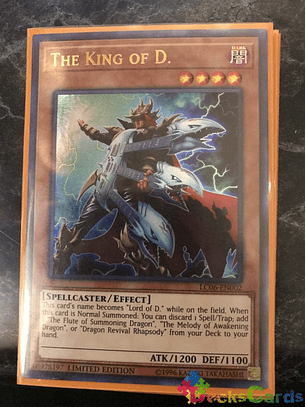 The King of D. - LC06-EN002 - Ultra Rare Limited Edition