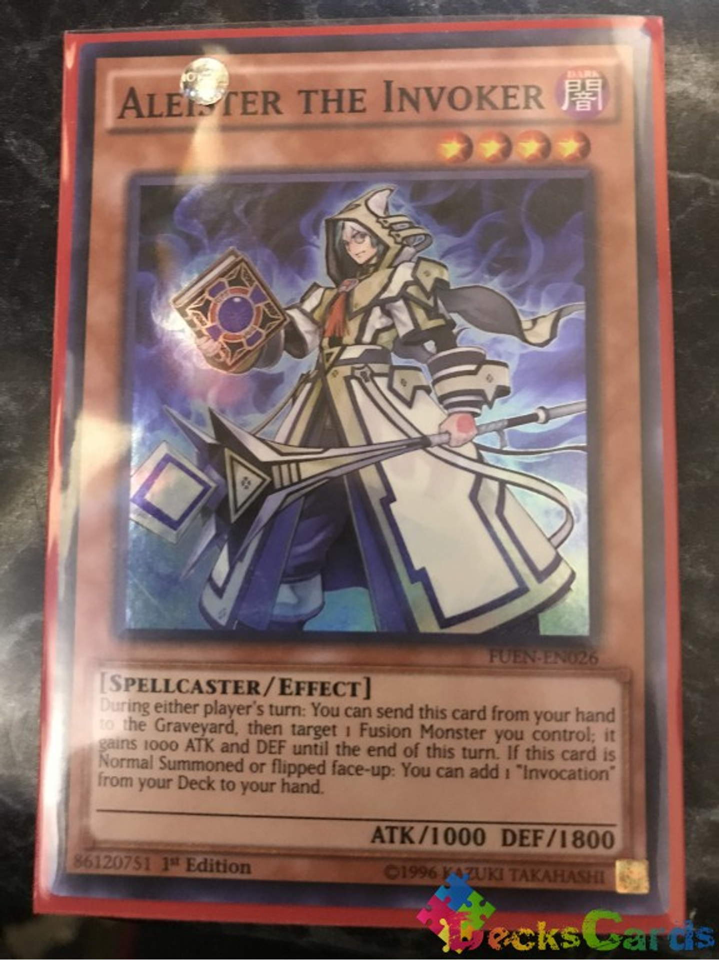 Aleister the Invoker - FUEN-EN026 - Super Rare 1st Edition 1