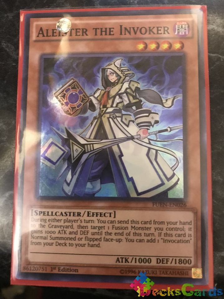 Aleister the Invoker - FUEN-EN026 - Super Rare 1st Edition 1