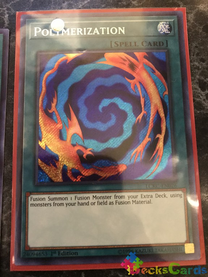 Polymerization - LCKC-EN026 - Secret Rare 1st Edition 1