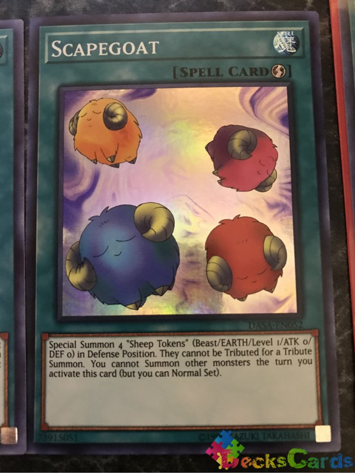 Scapegoat - DASA-EN052 - Super Rare 1st Edition 1