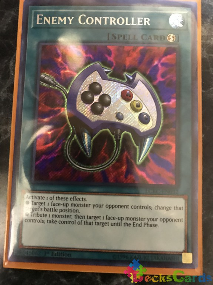 Enemy Controller - LCKC-EN032 - Secret Rare 1st Edition 1