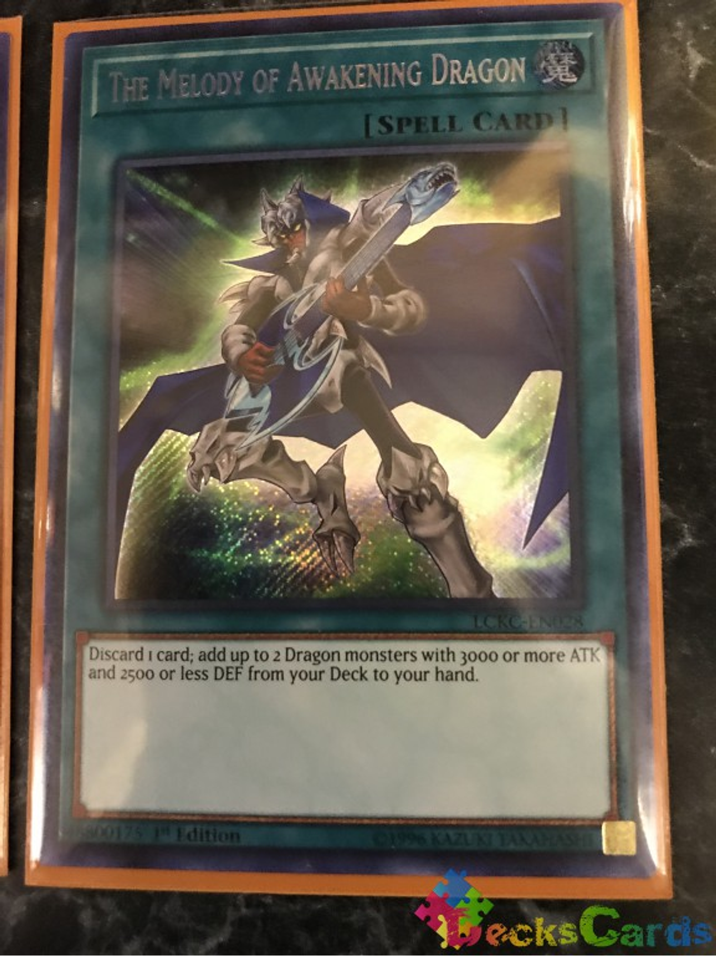 The Melody of Awakening Dragon - LCKC-EN028 - Secret Rare 1st Edition 1