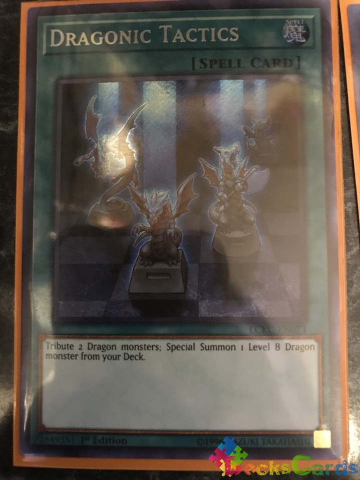 Dragonic Tactics - LCKC-EN073 - Secret Rare 1st Edition 1