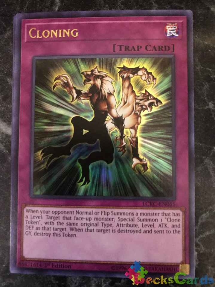 Cloning - LCKC-EN055 - Ultra Rare 1st Edition 1