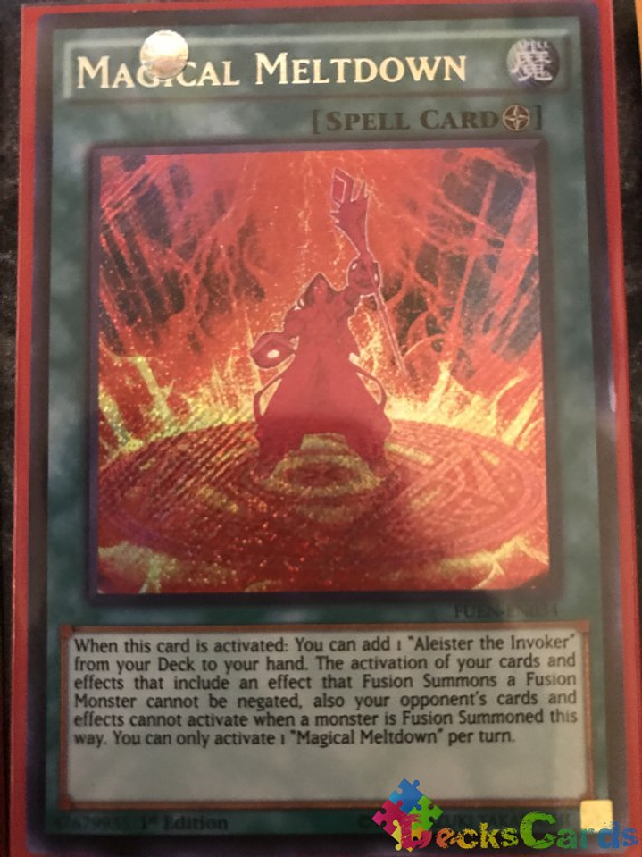 Magical Meltdown - FUEN-EN034 - Secret Rare 1st Edition 1