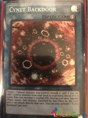 Cynet Backdoor - SDCL-EN023 - Super Rare 1st Edition