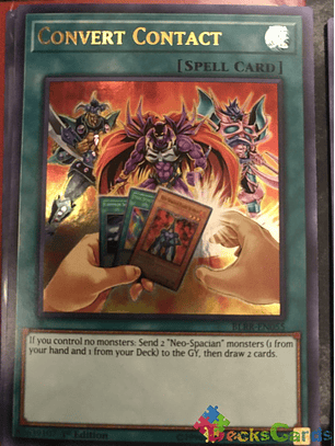 Convert Contact - BLRR-EN055 - Ultra Rare 1st Edition