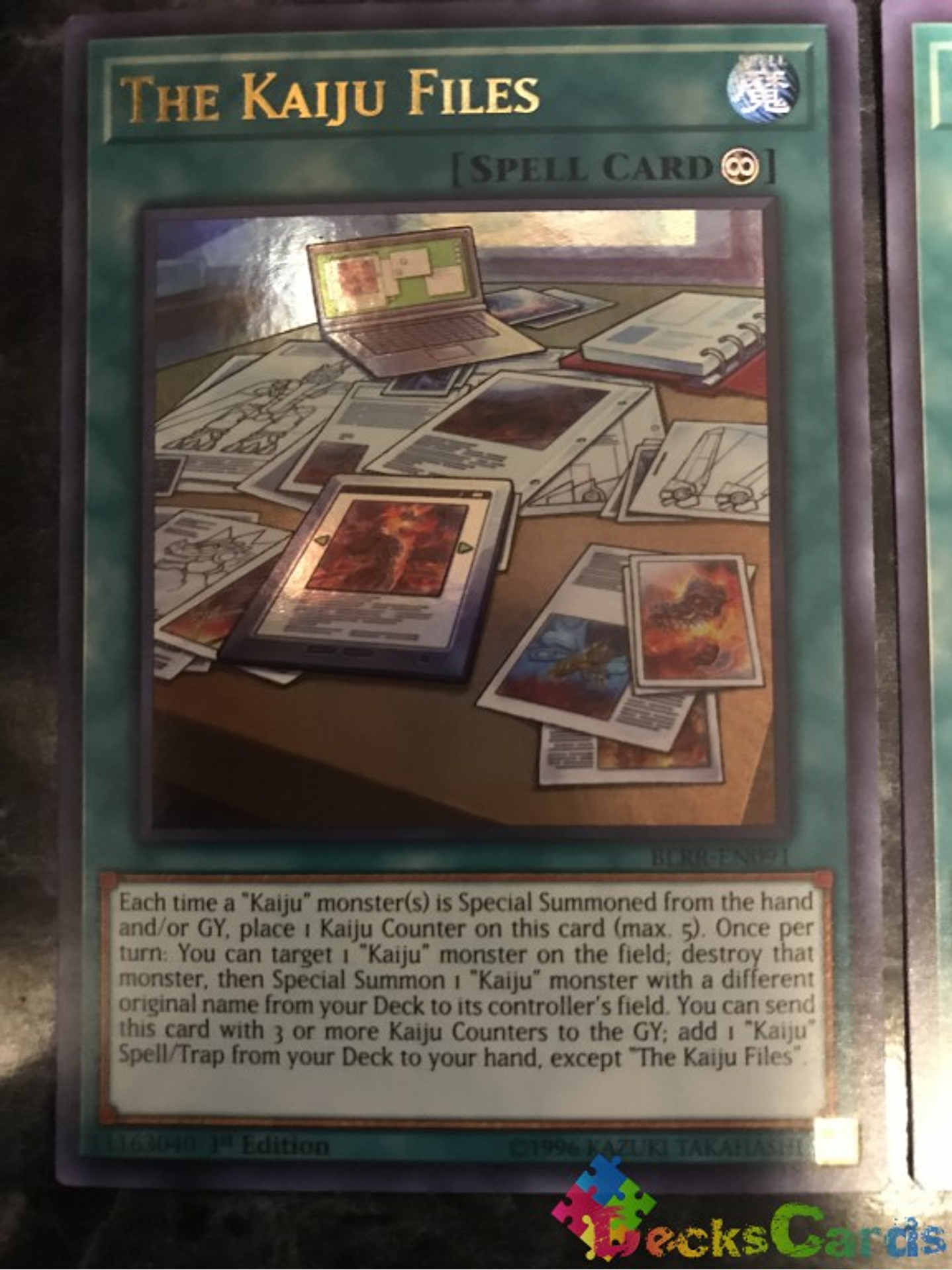 The Kaiju Files - BLRR-EN091 - Ultra Rare 1st Edition 1