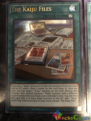 The Kaiju Files - BLRR-EN091 - Ultra Rare 1st Edition