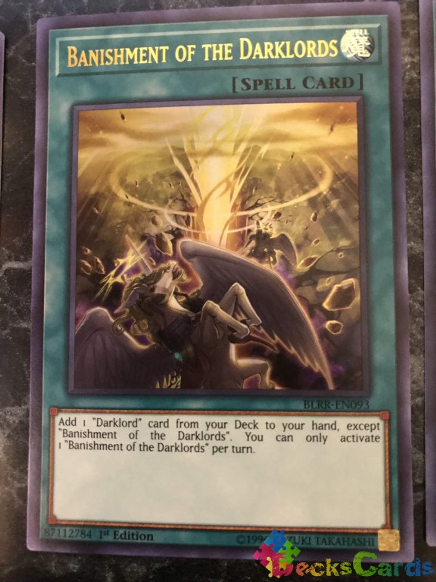 Banishment of the Darklords - BLRR-EN093 - Ultra Rare 1st Edition 1