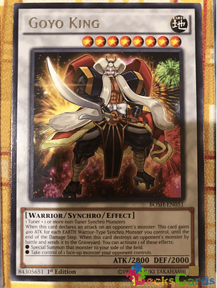 Goyo King - BOSH-EN051 - Rare 1st Edition