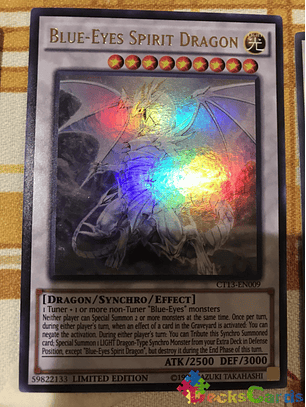 Blue-Eyes Spirit Dragon - CT13-EN009 - Ultra Rare Limited Edition